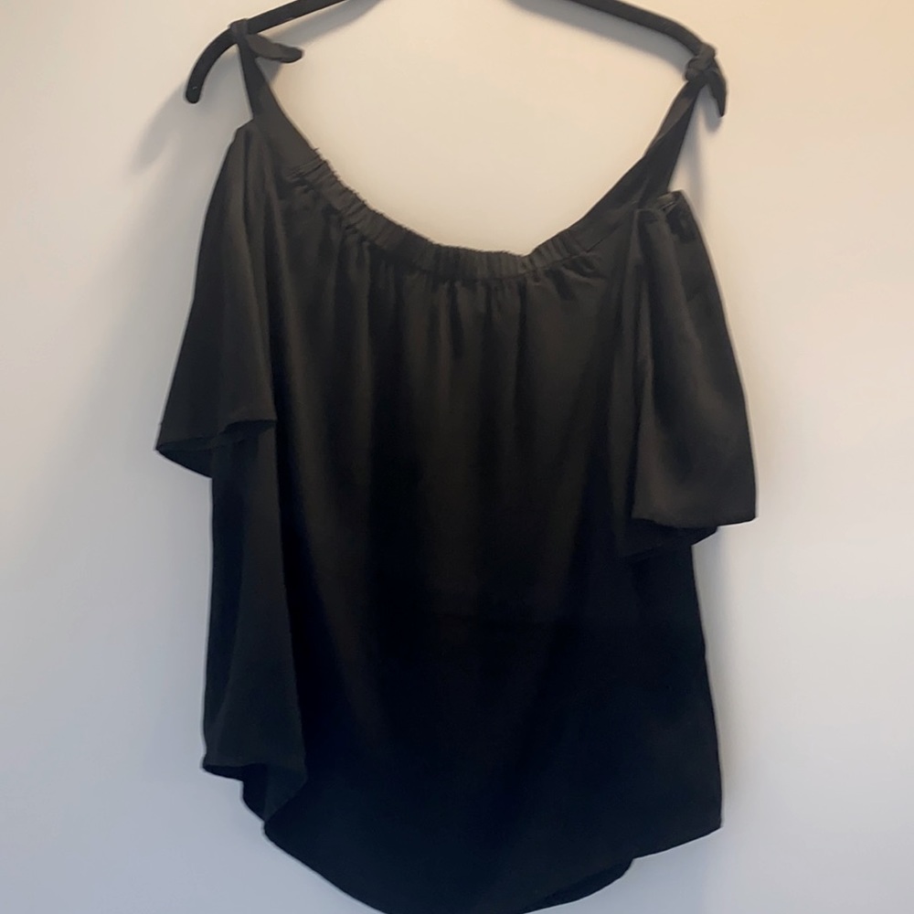 Naked Zebra Off-the-Shoulder Top